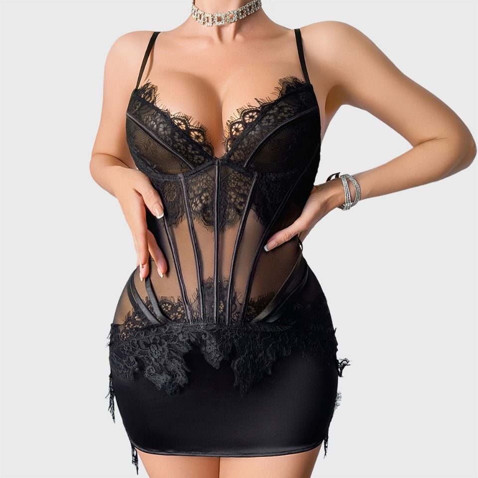 Lace Dress - طقم ملابس داخلية من إيلولاس من