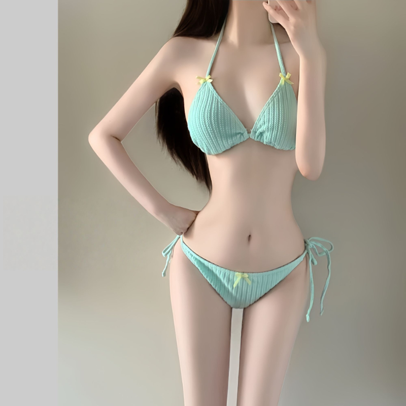 Womens Suit - طقم بيكيني نسائي صيفي 2026 بأكمام