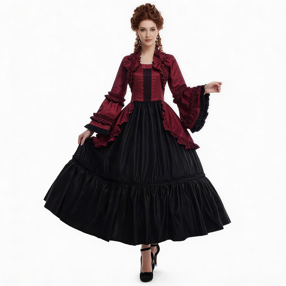 فستان بأكمام واسعة على الطراز  - مراجعة Formal Dress وسعره