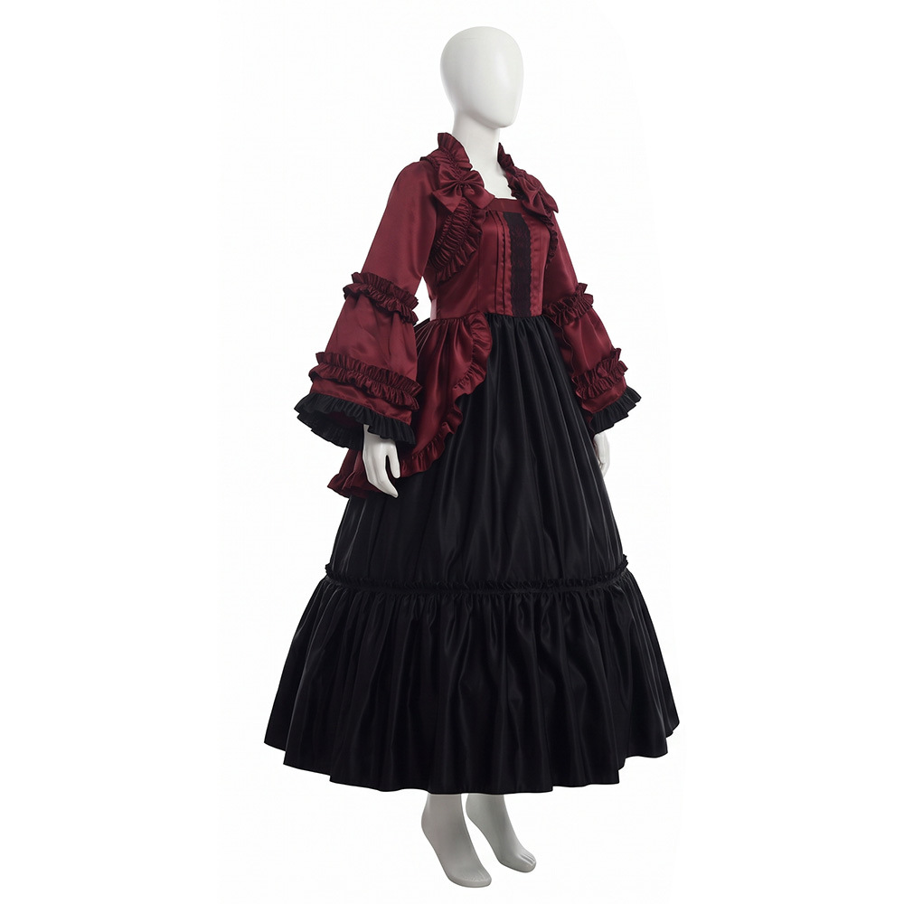فستان بأكمام واسعة على الطراز  - مراجعة Formal Dress وسعره