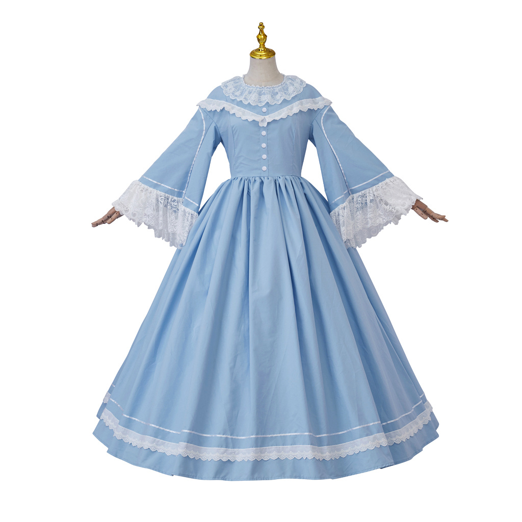 أزياء الحرب الأهلية الفيكتورية - مراجعة Evening Gown وسعره