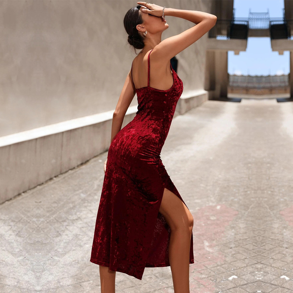فستان نسائي أنيق وجذاب من المخ - مراجعة Midi Dress وسعره