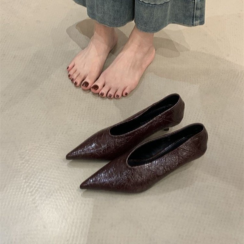2025 خريف جديد ركاب الرياح كعب - مراجعة Womens Heels وسعره