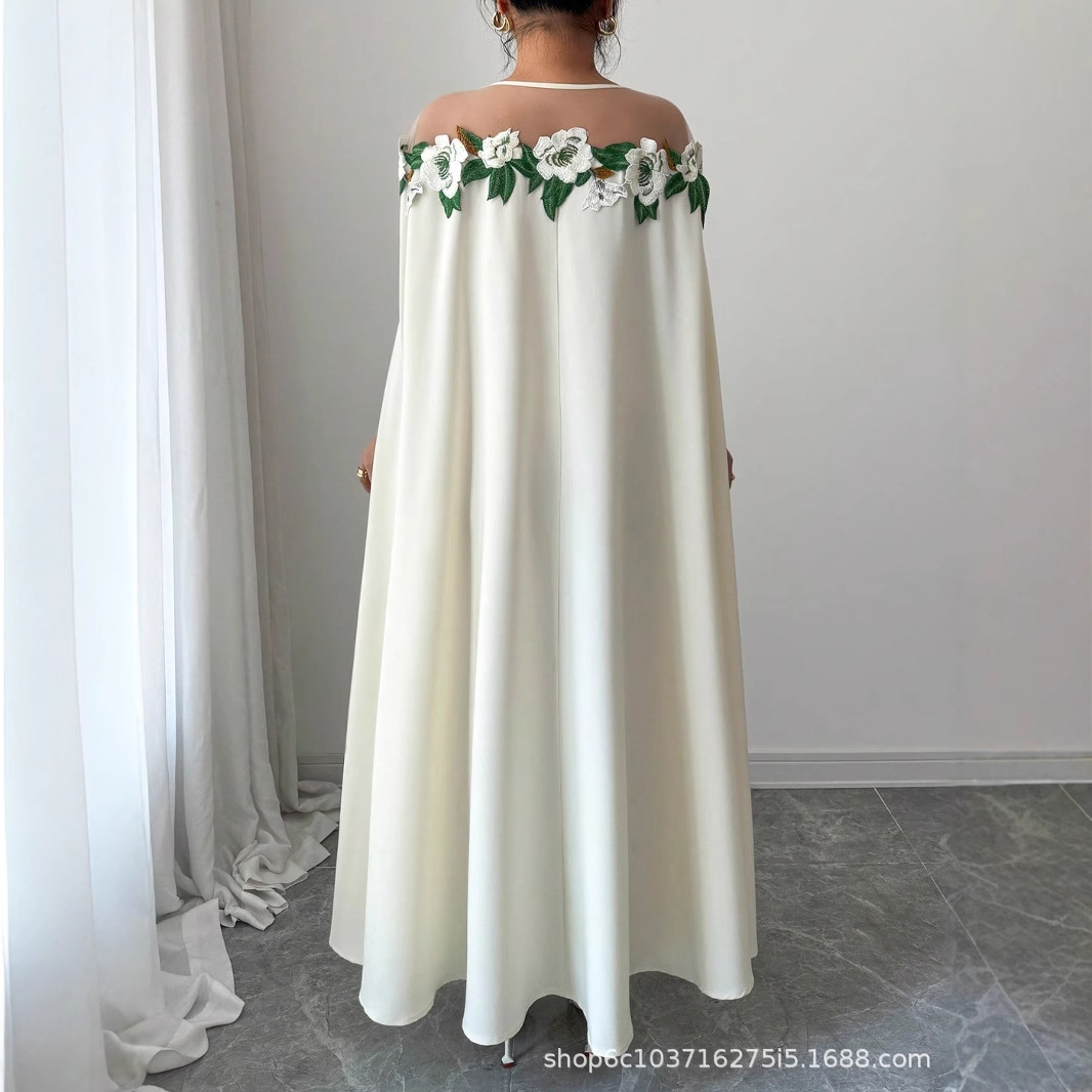 فستان نسائي بتصميم زهري فريد و - مراجعة Midi Dress وسعره
