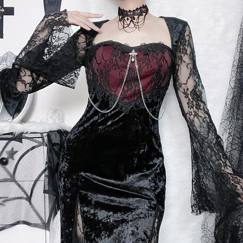 فساتين سهرة أنيقة بأسلوب القوط - مراجعة Midi Dress وسعره
