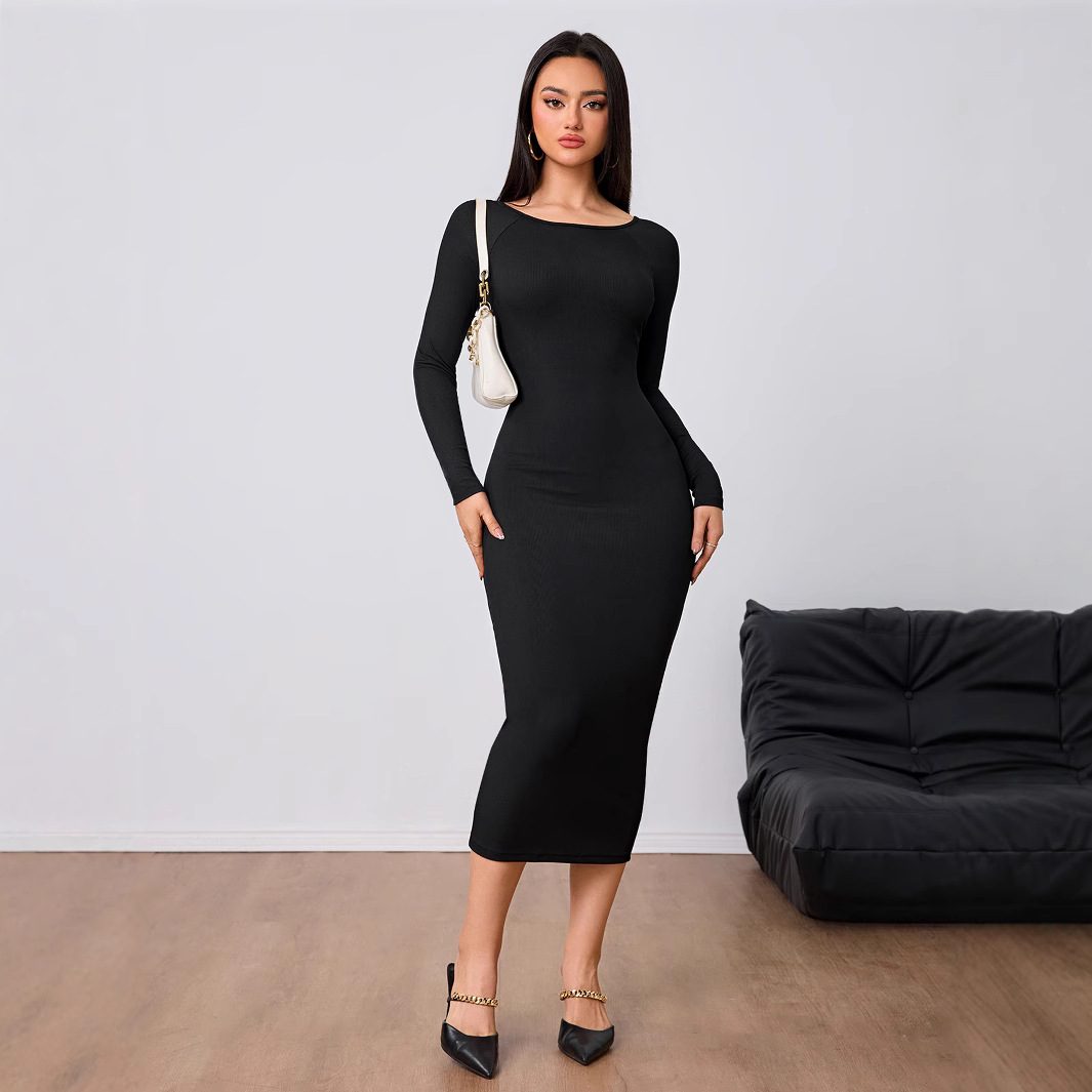 فستان نسائي بسيط وأنيق لفصلي ا - مراجعة Midi Dress وسعره