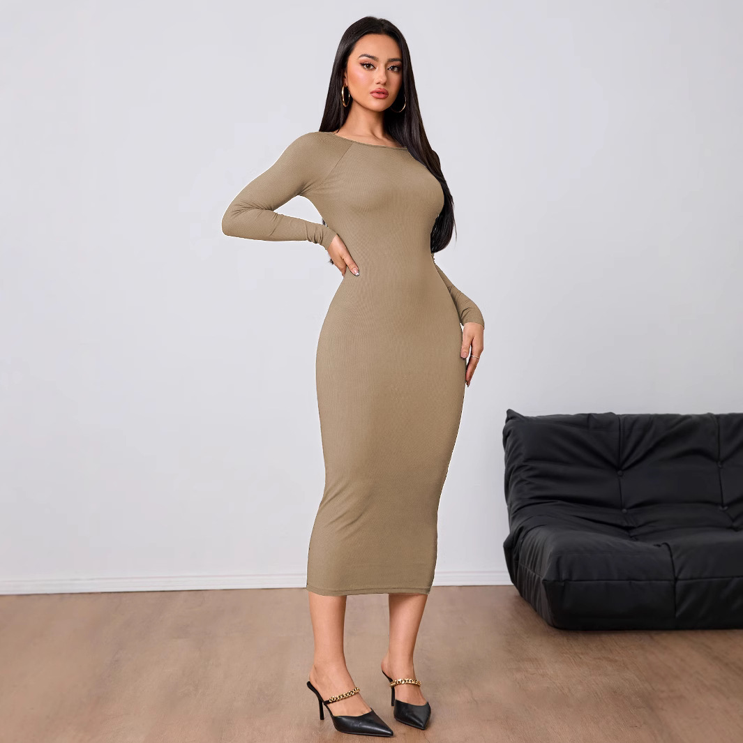 فستان نسائي بسيط وأنيق لفصلي ا - مراجعة Midi Dress وسعره