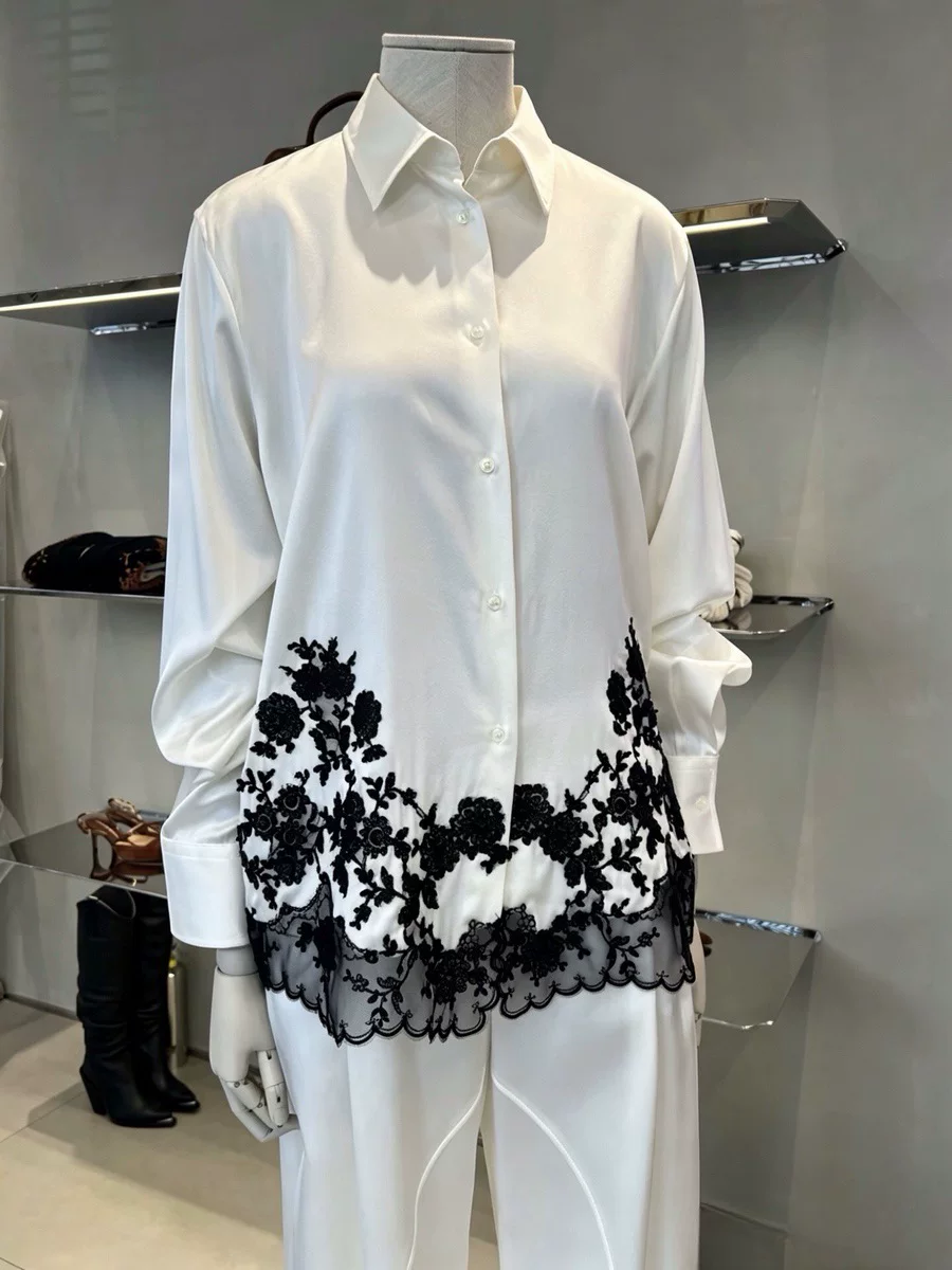 بلوزات وقمصان نسائية عالية الج - مراجعة Silk Blouse وسعره