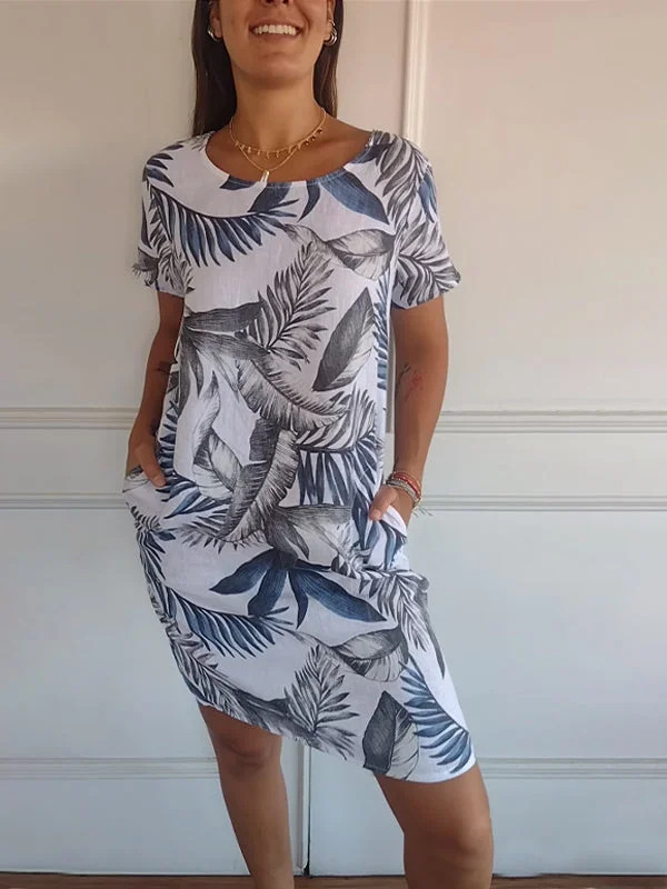 فستان صيفي نسائي من القطن والك - مراجعة Midi Dress وسعره